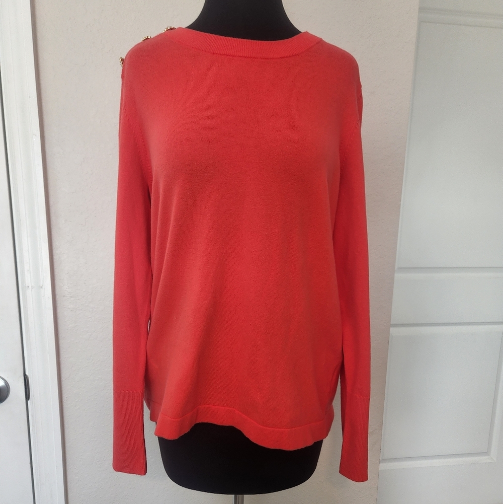 Red Long Sleeve Sweater